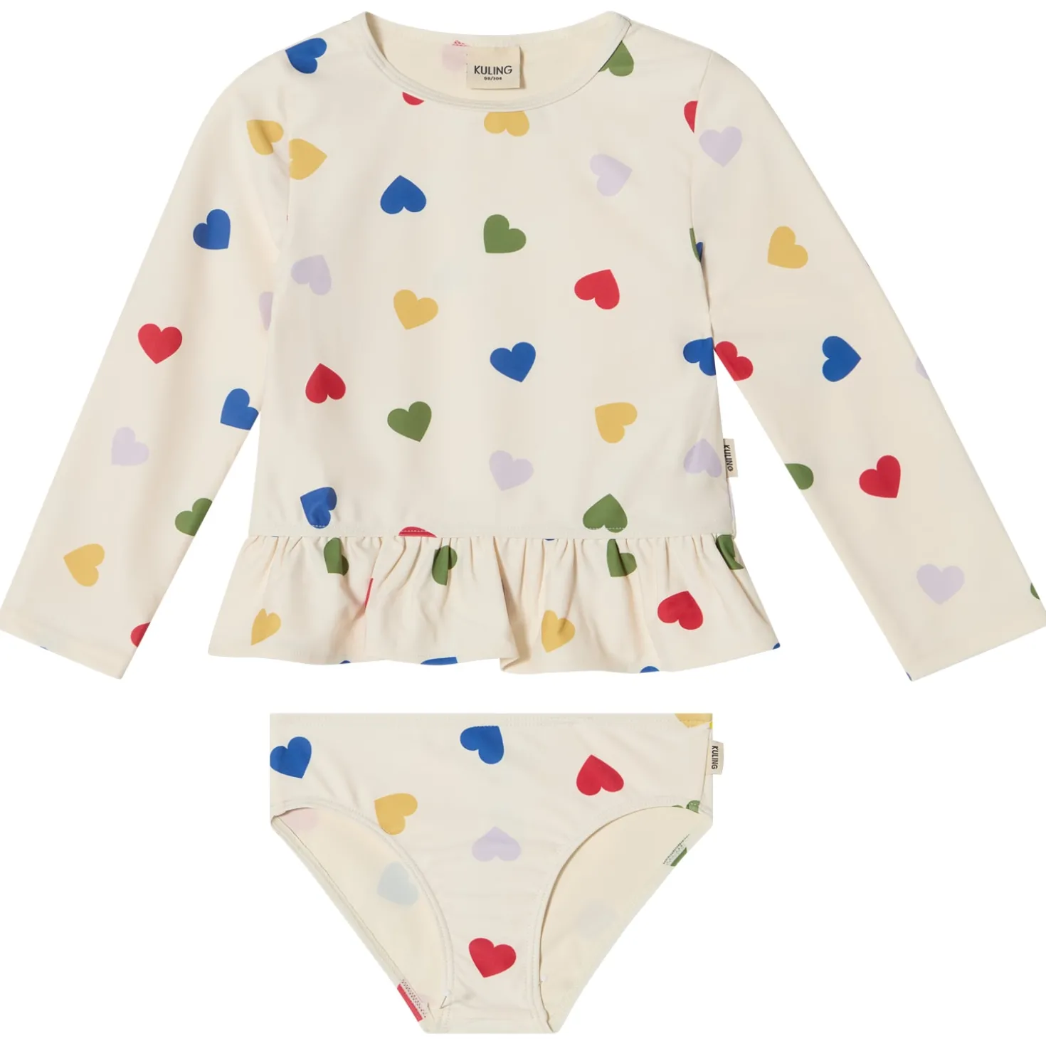 Florence UV-set Rainbow Hearts