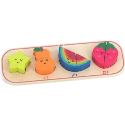 Four Fruits 10 Bitar Pussel Multi