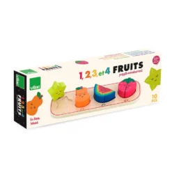Four Fruits 10 Bitar Pussel Multi