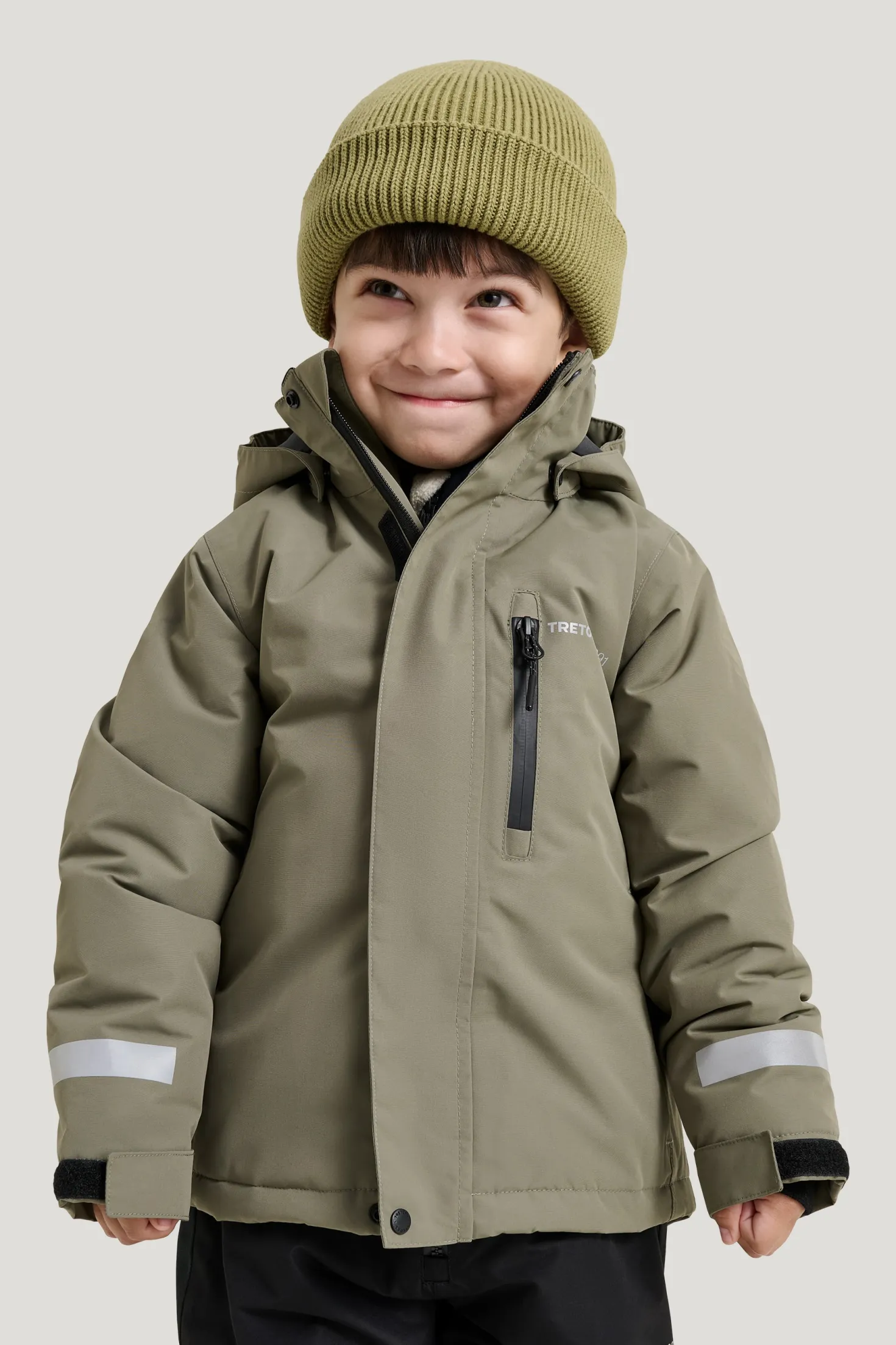 Frost Isolerad Skaljacka Smokey Olive