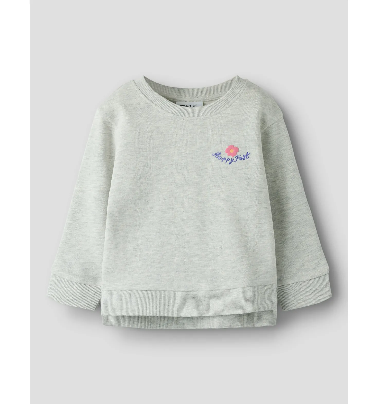Funna Sweatshirt Light Grey Melange