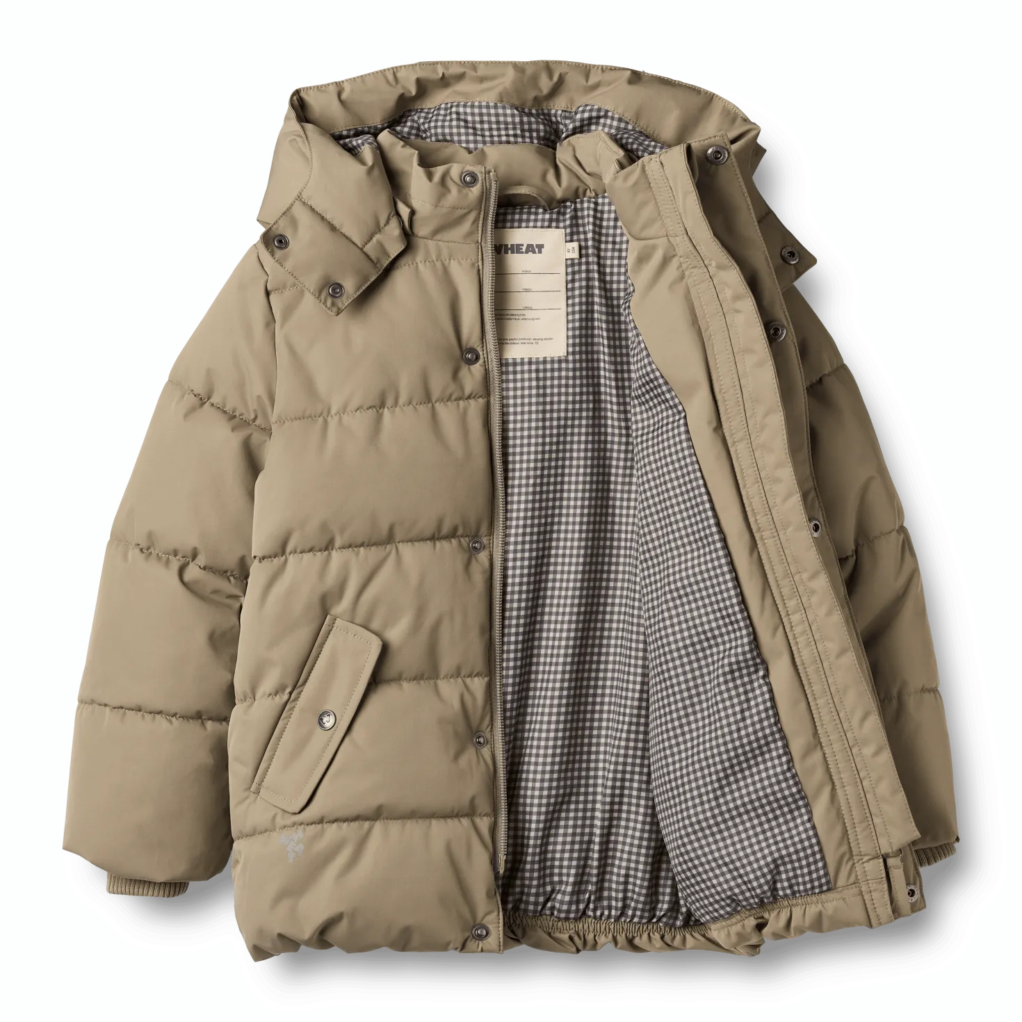 Gael Vadderad Jacka Grey Stone