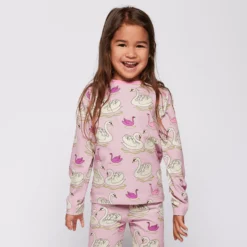 Gala Långärmad Topp Blush Cream