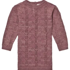 Glitter Klänning Rose Taupe