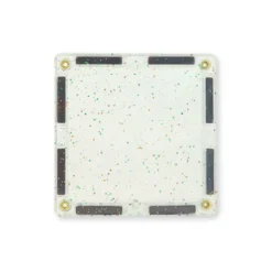 Glitterplattor Förpackning Transparent / Rosa 16 Delar Multicolor