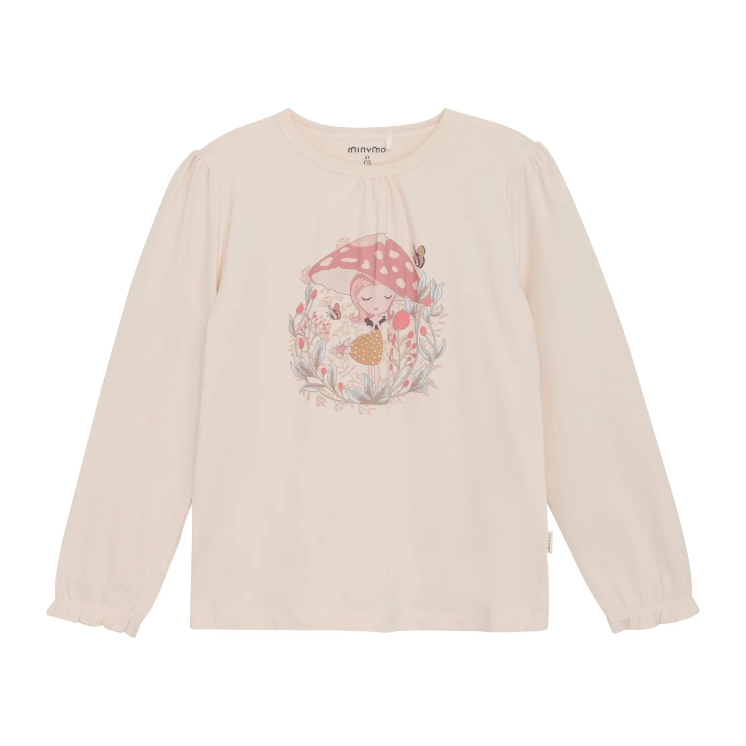 GOTS Långärmad T-shirt Sandshell
