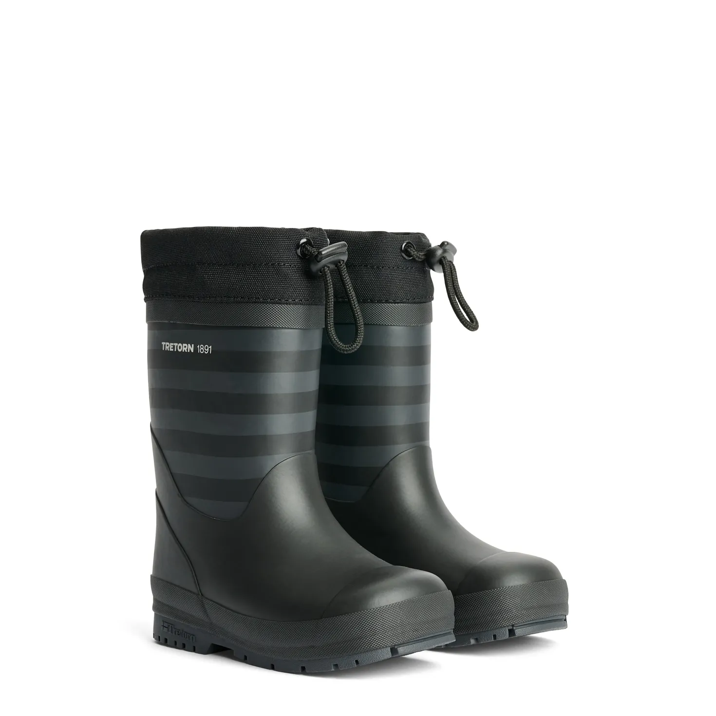 Gränna Vinter Fodrade Gummistövlar Black