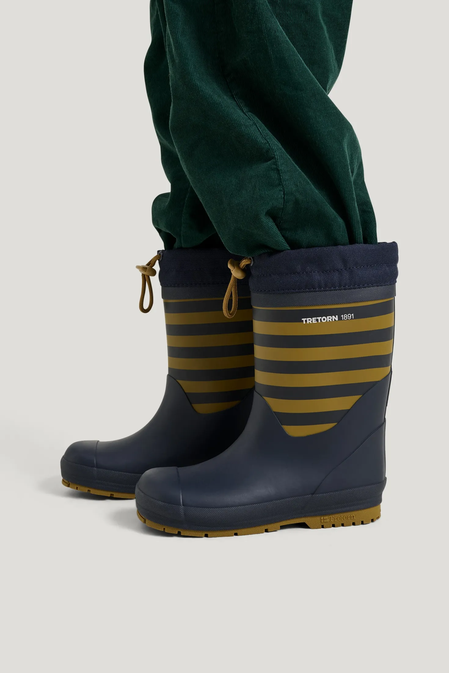 Gränna Vinter Fodrade Gummistövlar Deep Navy