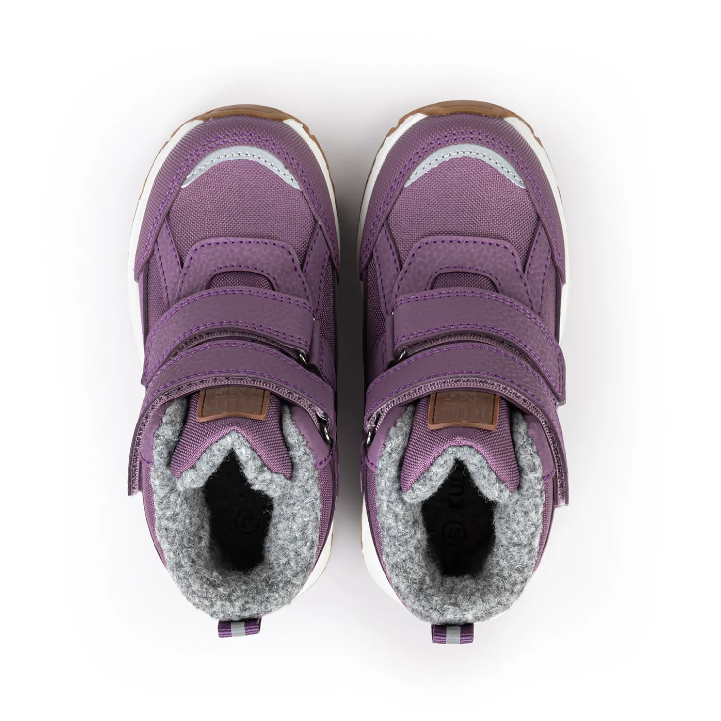Gullringen Lätta Vinterstövlar Grape Purple