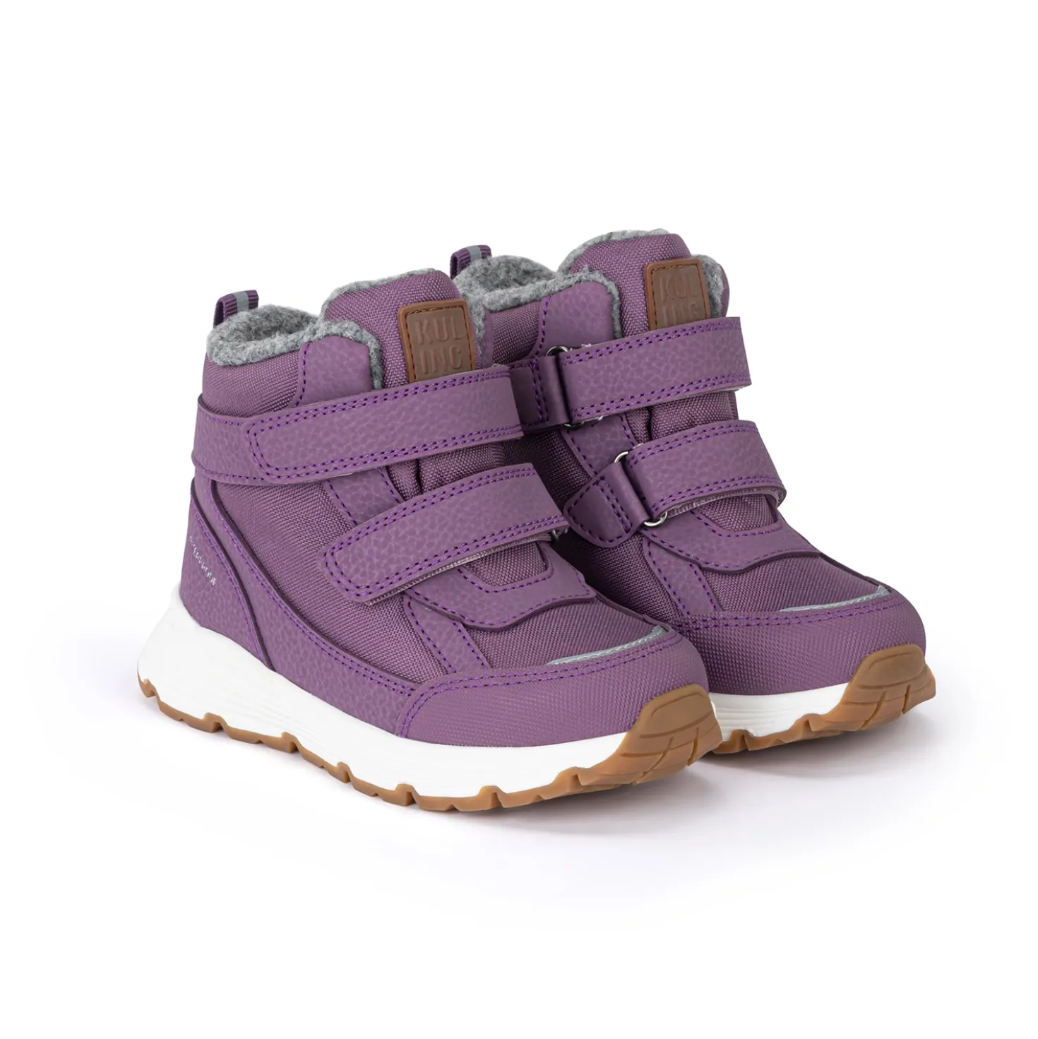 Gullringen Lätta Vinterstövlar Grape Purple