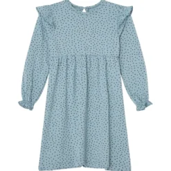 Hedda Frill Klänning med Blue Dots