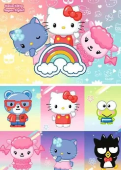Hello Kitty Best Friends 2x24p-pussel Pink