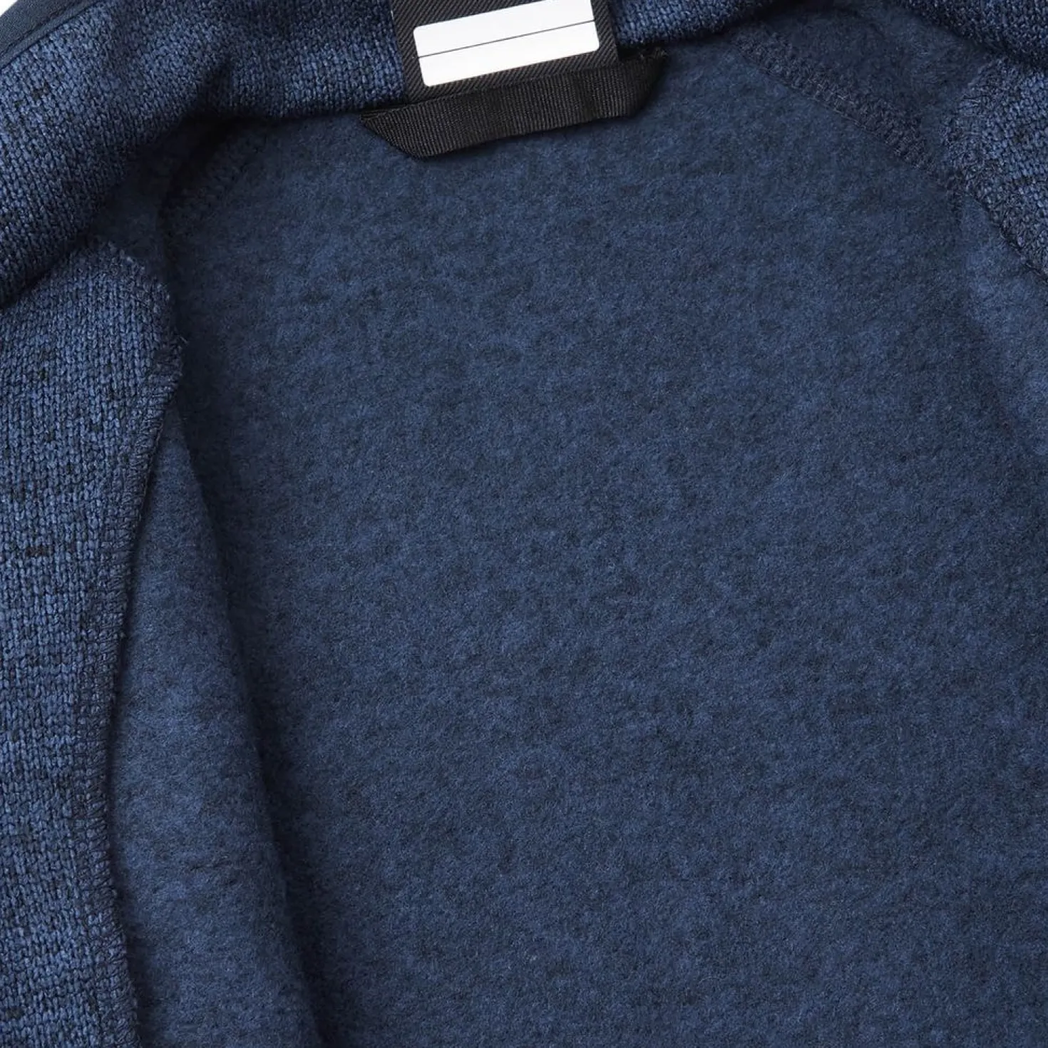 Hopper Fleecetröja Jeans Blue