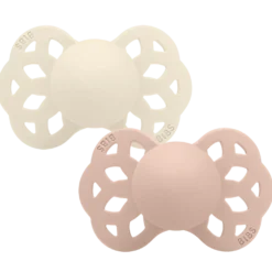 Infinity 2-pack Anatomiska Silikonnappar Ivory Blush