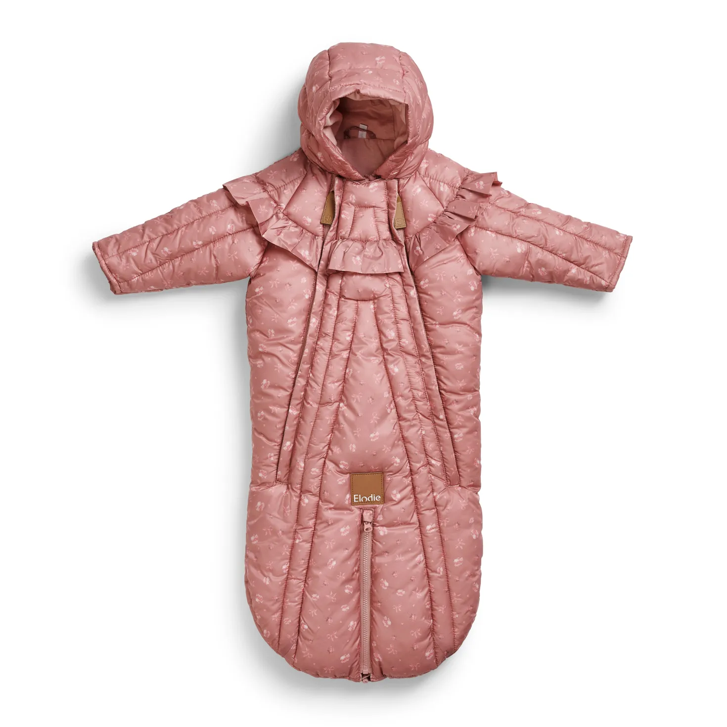 2-i-1- Overall / Åkpåse Pink Petit River Rose