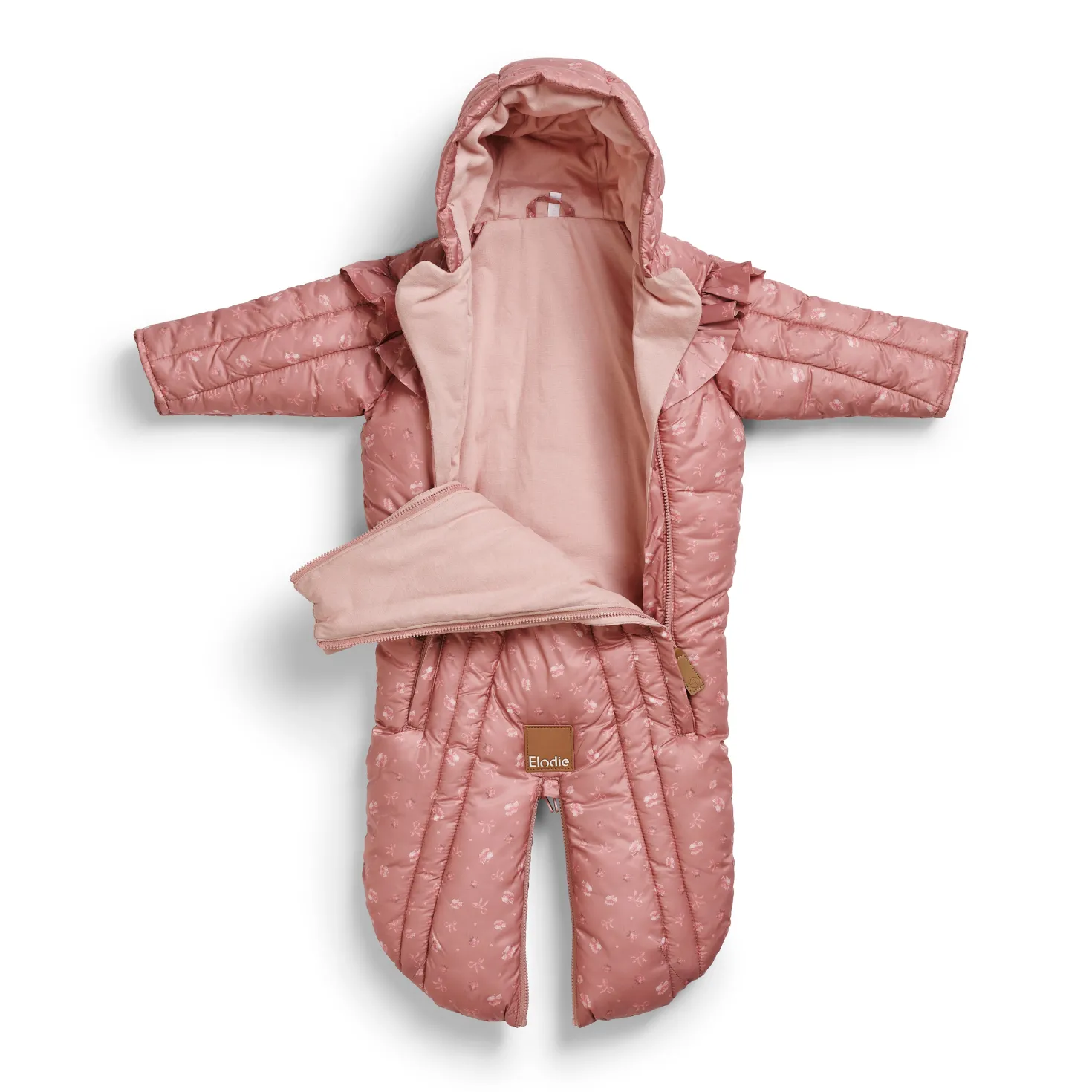 2-i-1- Overall / Åkpåse Pink Petit River Rose