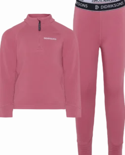 Jadis Kids 5 Baselayer-set Heather Pink