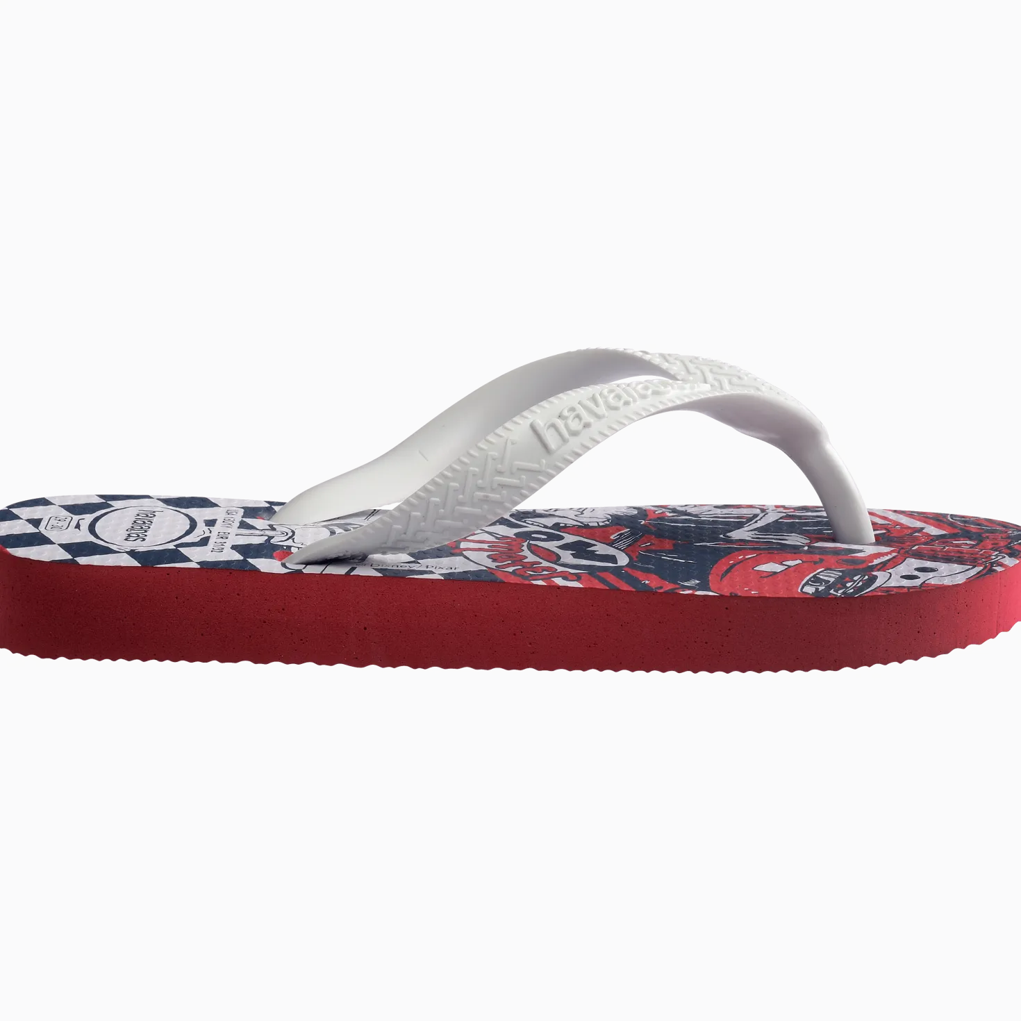 Kids Disney Flip Flops Red