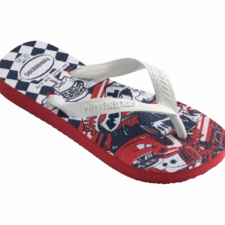 Kids Disney Flip Flops Red