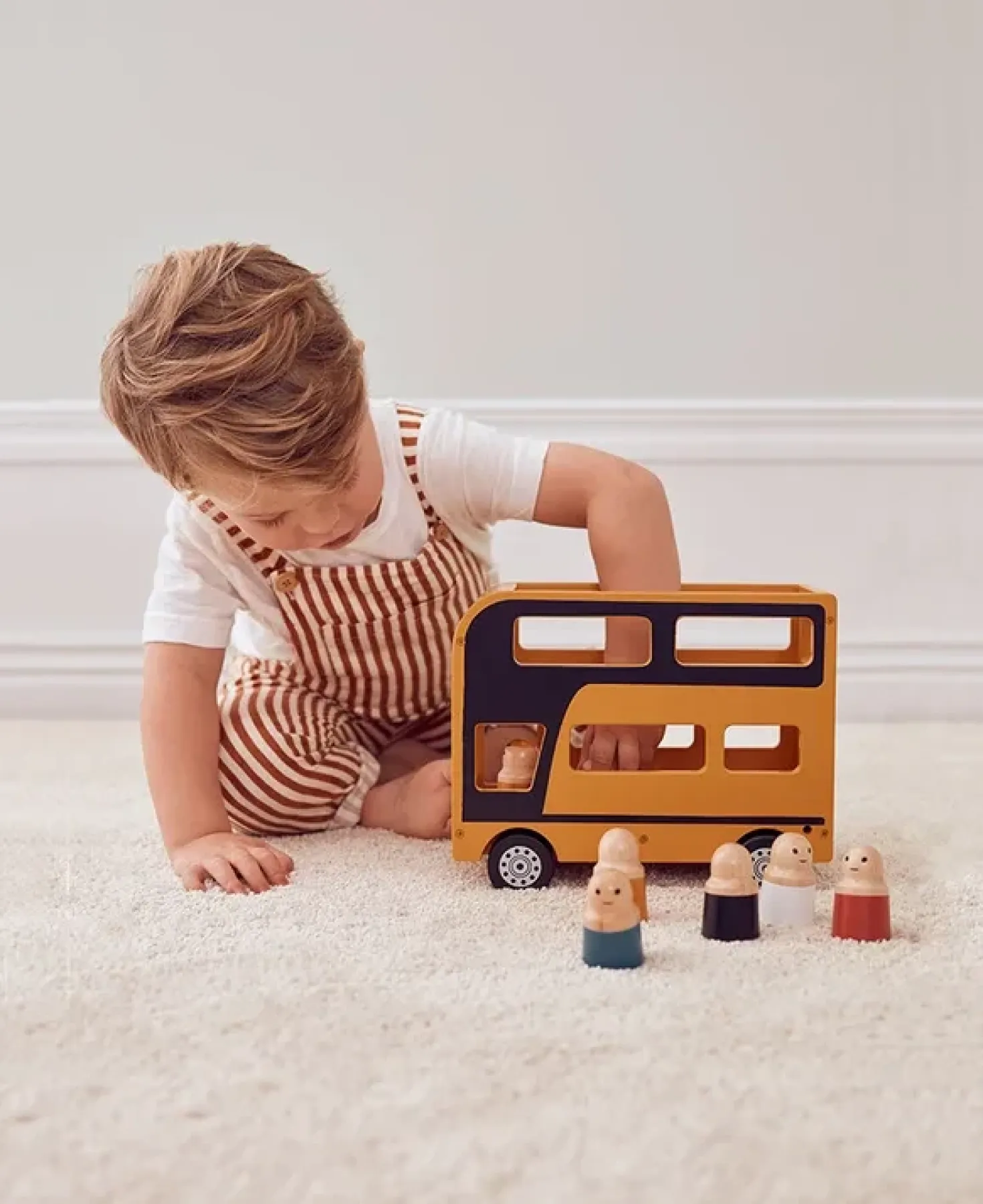Kid's Hub Doubel Decker Yellow/ Black