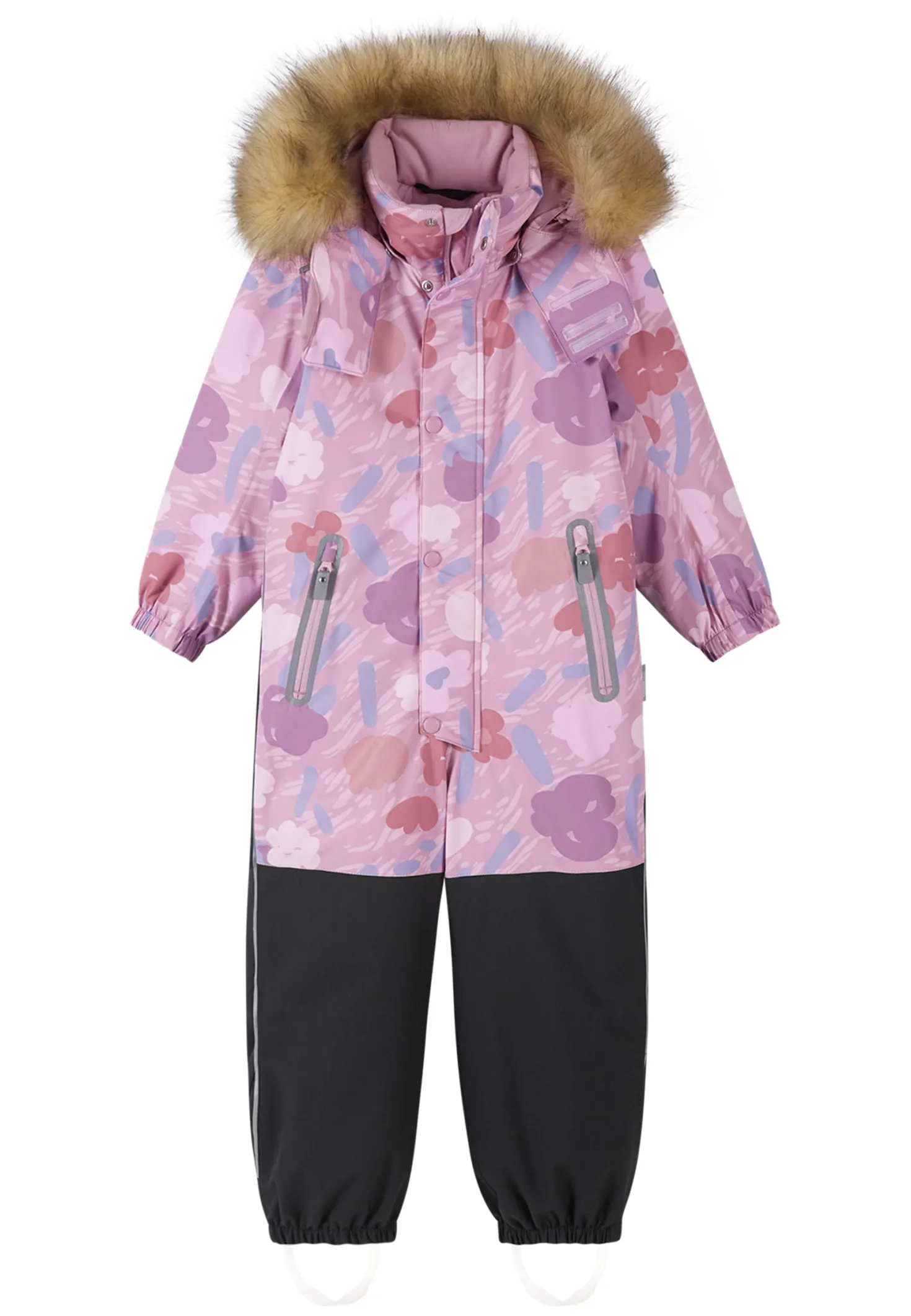 Kipina ReimaTec Vinteroverall Grey Pink