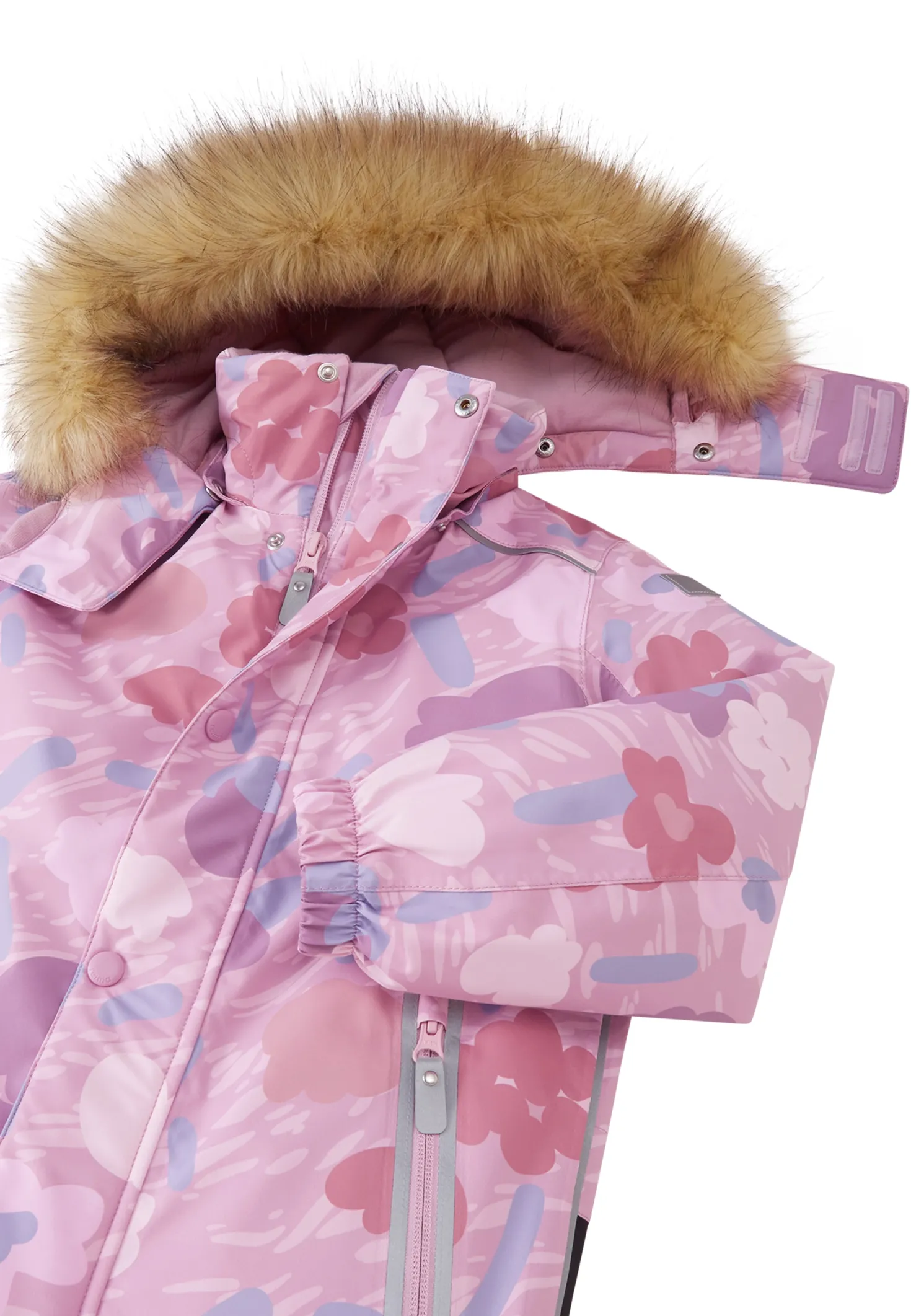 Kipina ReimaTec Vinteroverall Grey Pink
