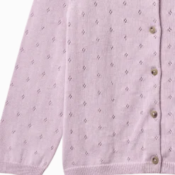 Knit Cardigan Maia Lavender