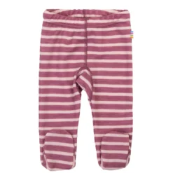 Leggings I Ull Med Fotdel Bordeaux
