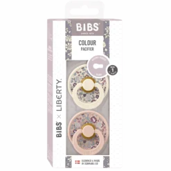 Liberty Colour Eloise 2-pack Runda Latexnappar Blush Mix