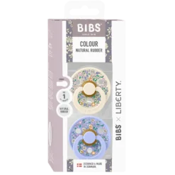 Liberty Colour 2-pack Runda Latexnappar Chloe Meadow Ivory Mix