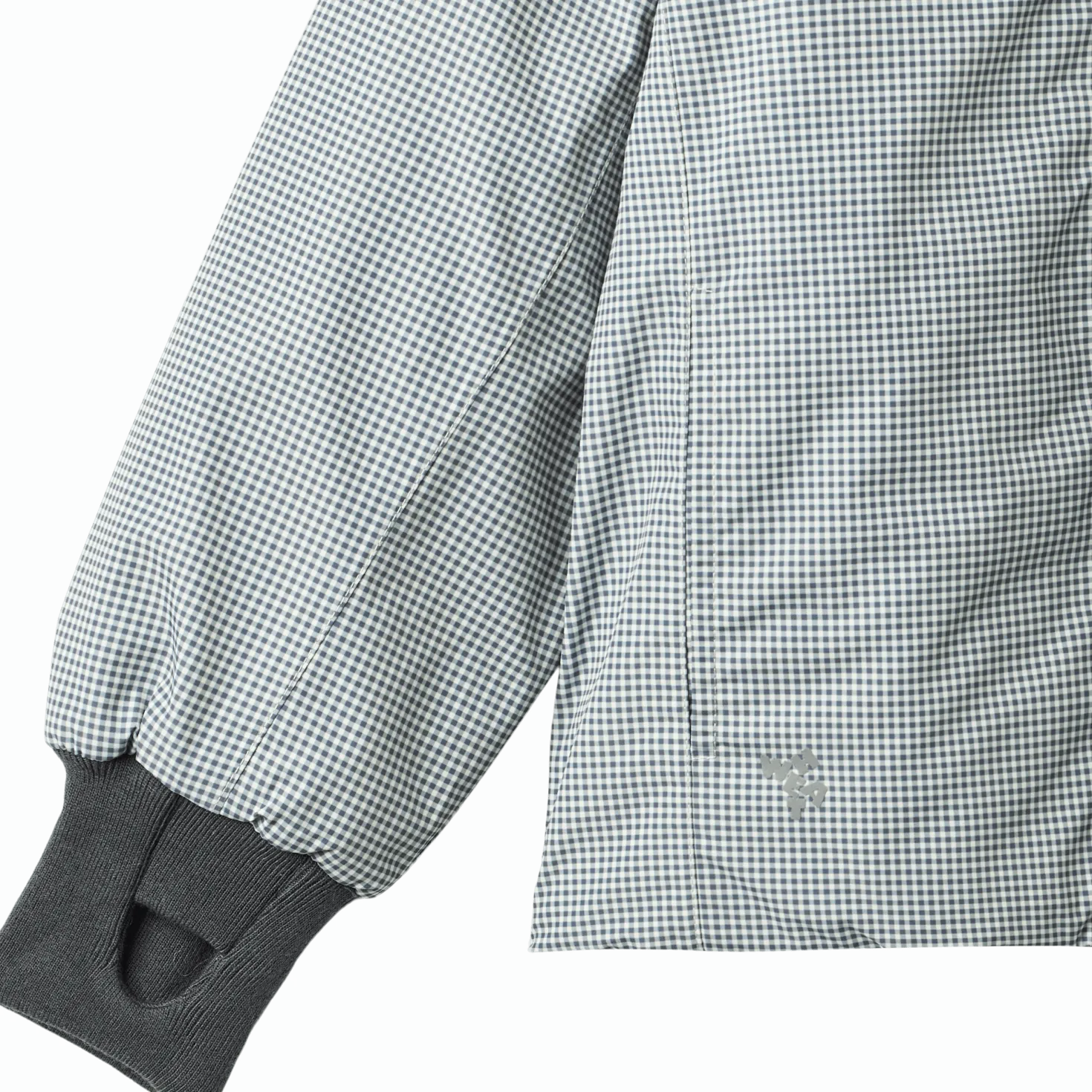 Lightweight Puffer Jacket Sollo Blue Check