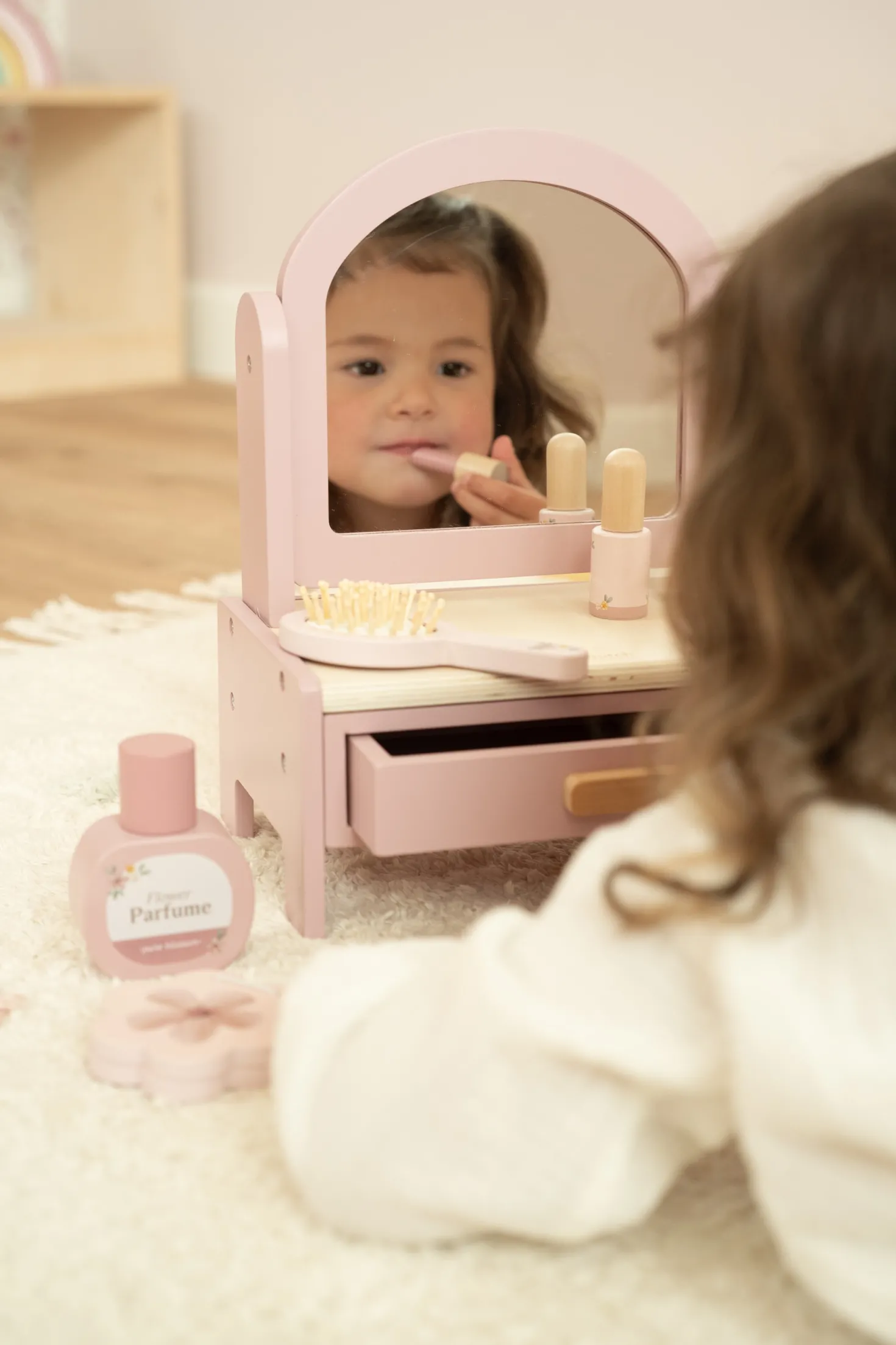 Litet Sminkbord Pink