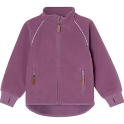 Livigno Vindfleecejacka Grape Purple
