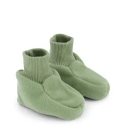 Livigno Vindfleecetossor Pale Moss Green
