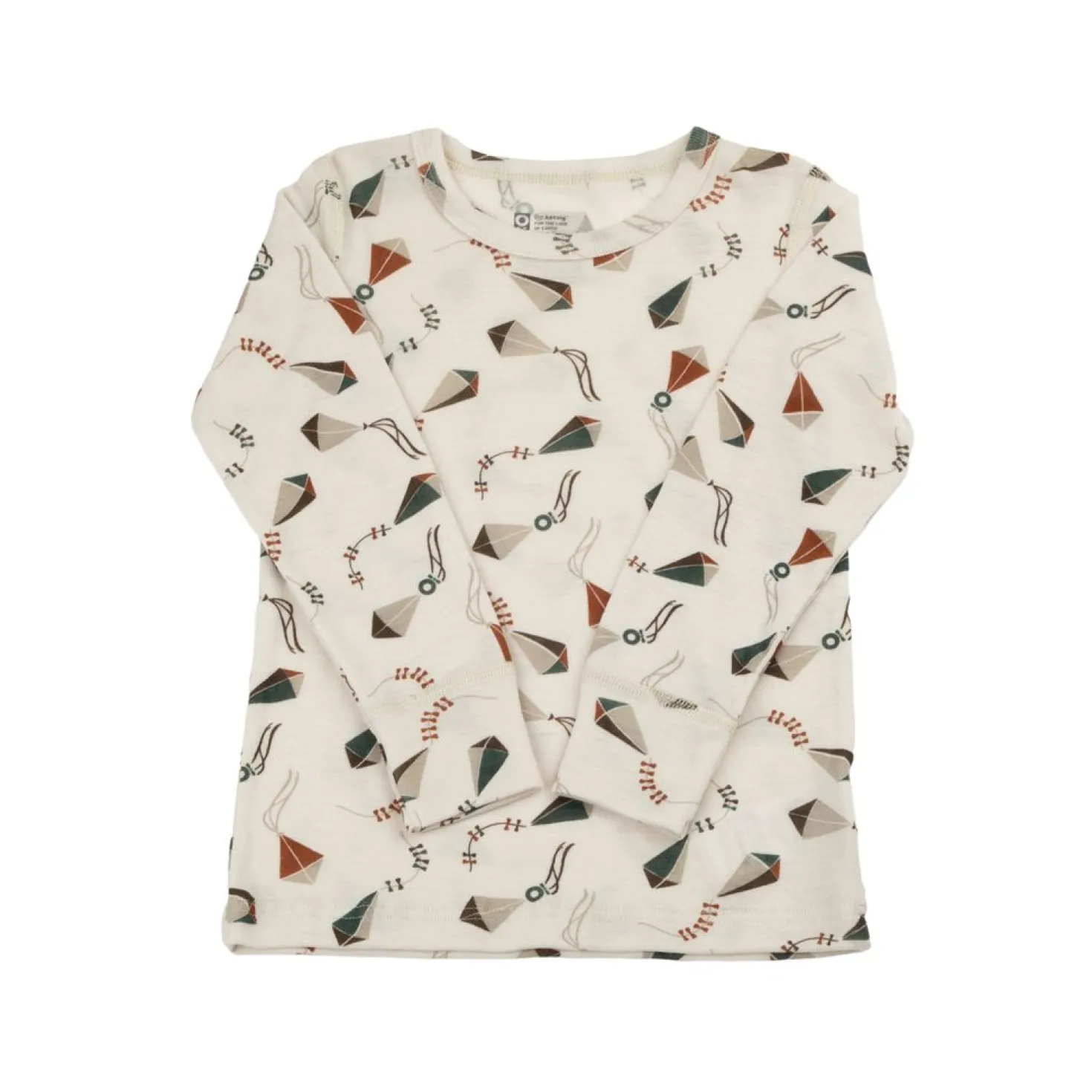 Långärmad blus Off White