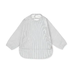 Långärmad Haklapp Classic Stripes Blue
