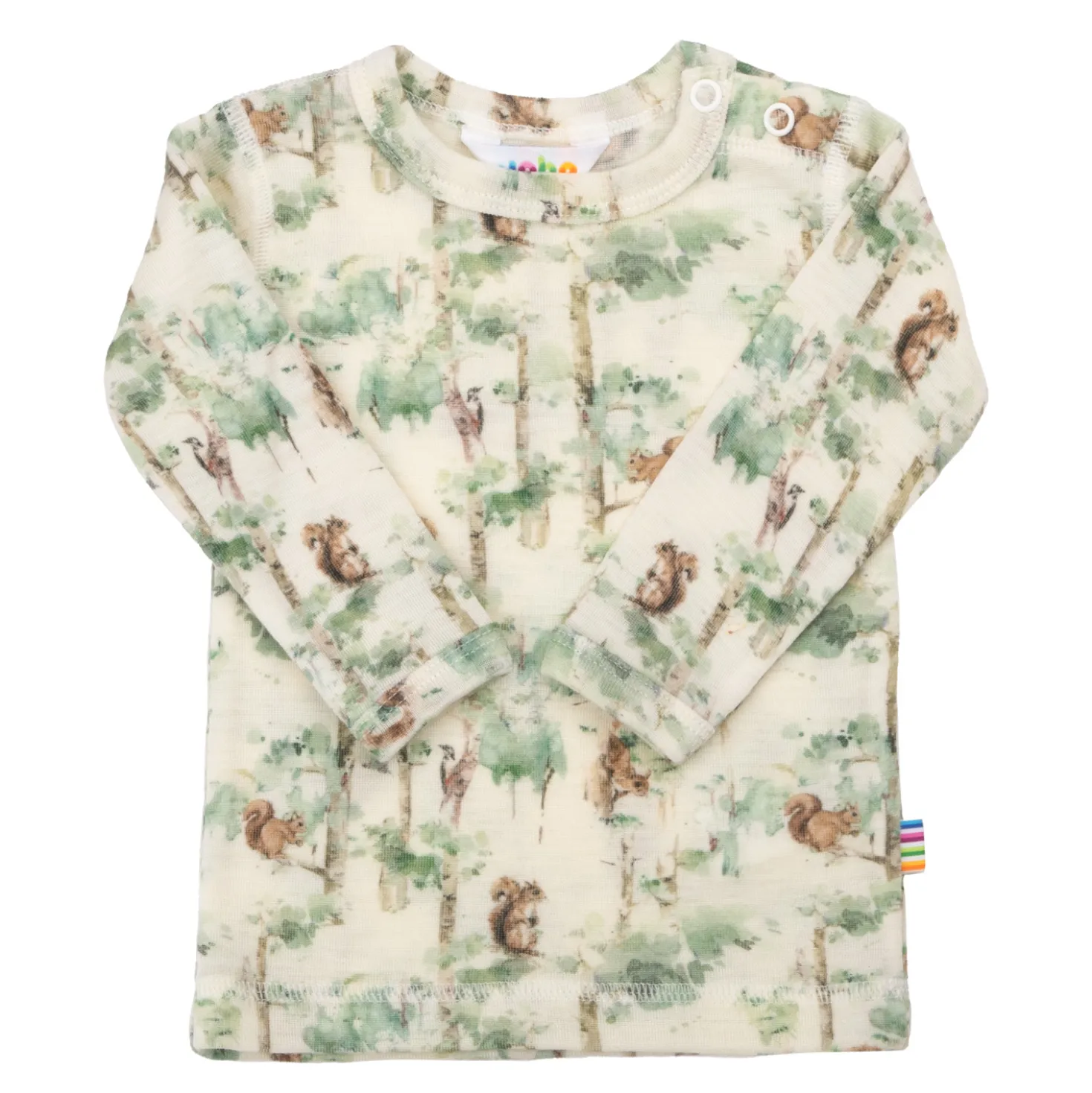Långärmad Topp I Ull Off White