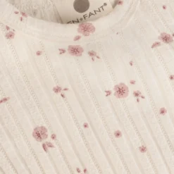 Långärmad T-shirt Pearled Ivory