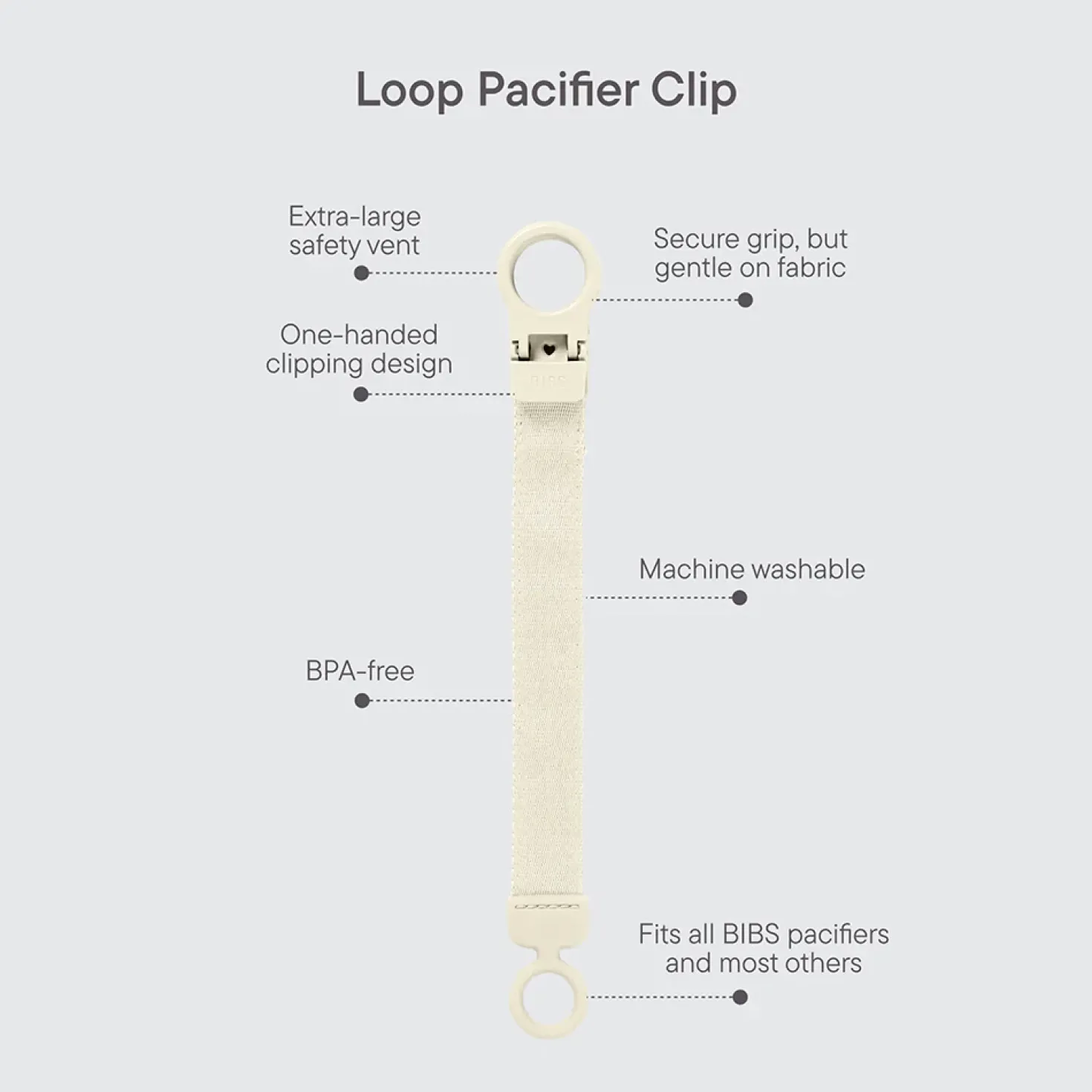 Loop Napphållare Ivory