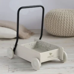 Lära Gå-vagn Beige