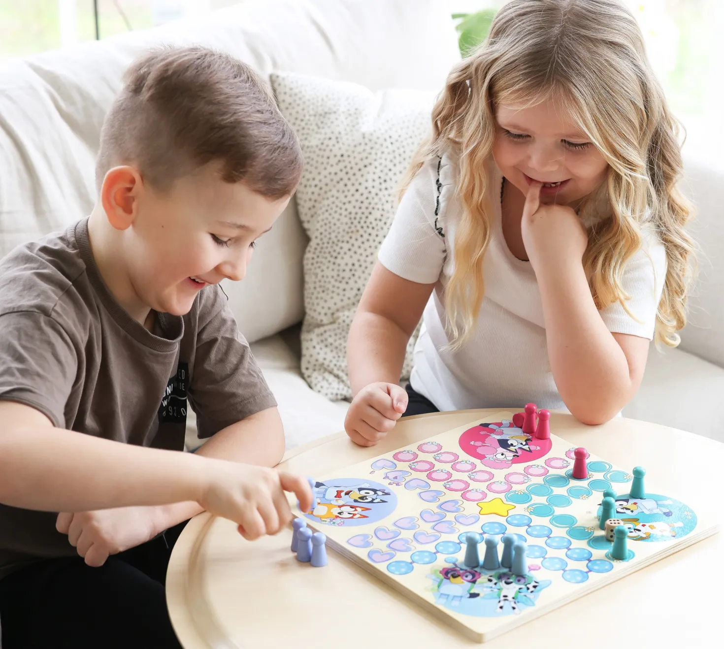 Ludo Brädspel För Barn Multicolor