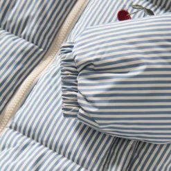 Luzern Pufferjacka Thin Stripe