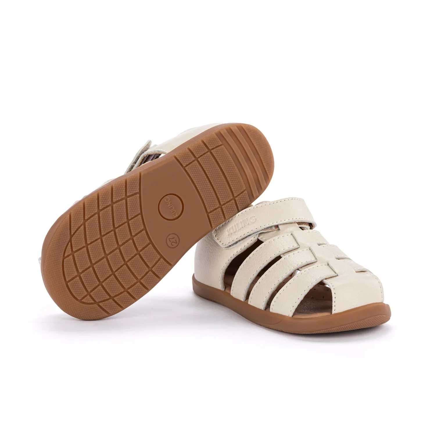 Lyckorna Sandaler Foggy White