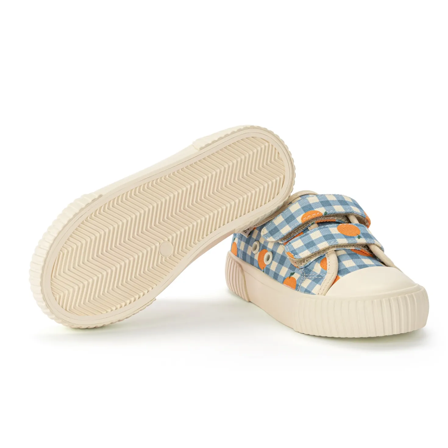 Madrid Canvas Sneakers Dove Blue Check