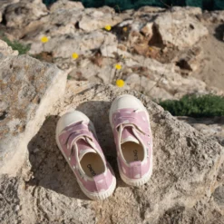 Madrid Canvas Sneakers Pink Hearts