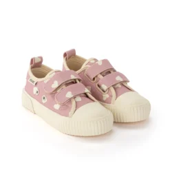 Madrid Canvas Sneakers Pink Hearts