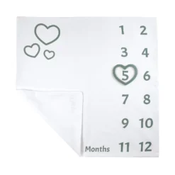 Matta Med Kalender Vit