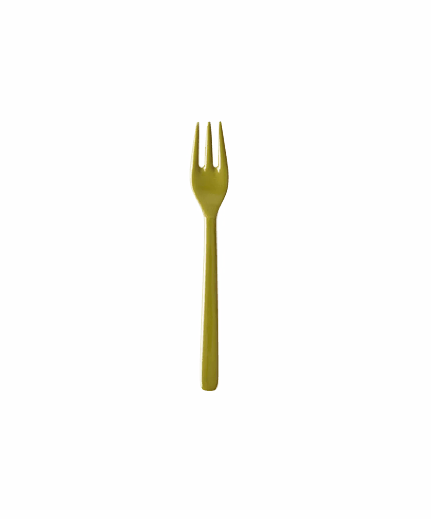 Melamine Cake Forks in Asst. Solid Colors - Set of 6