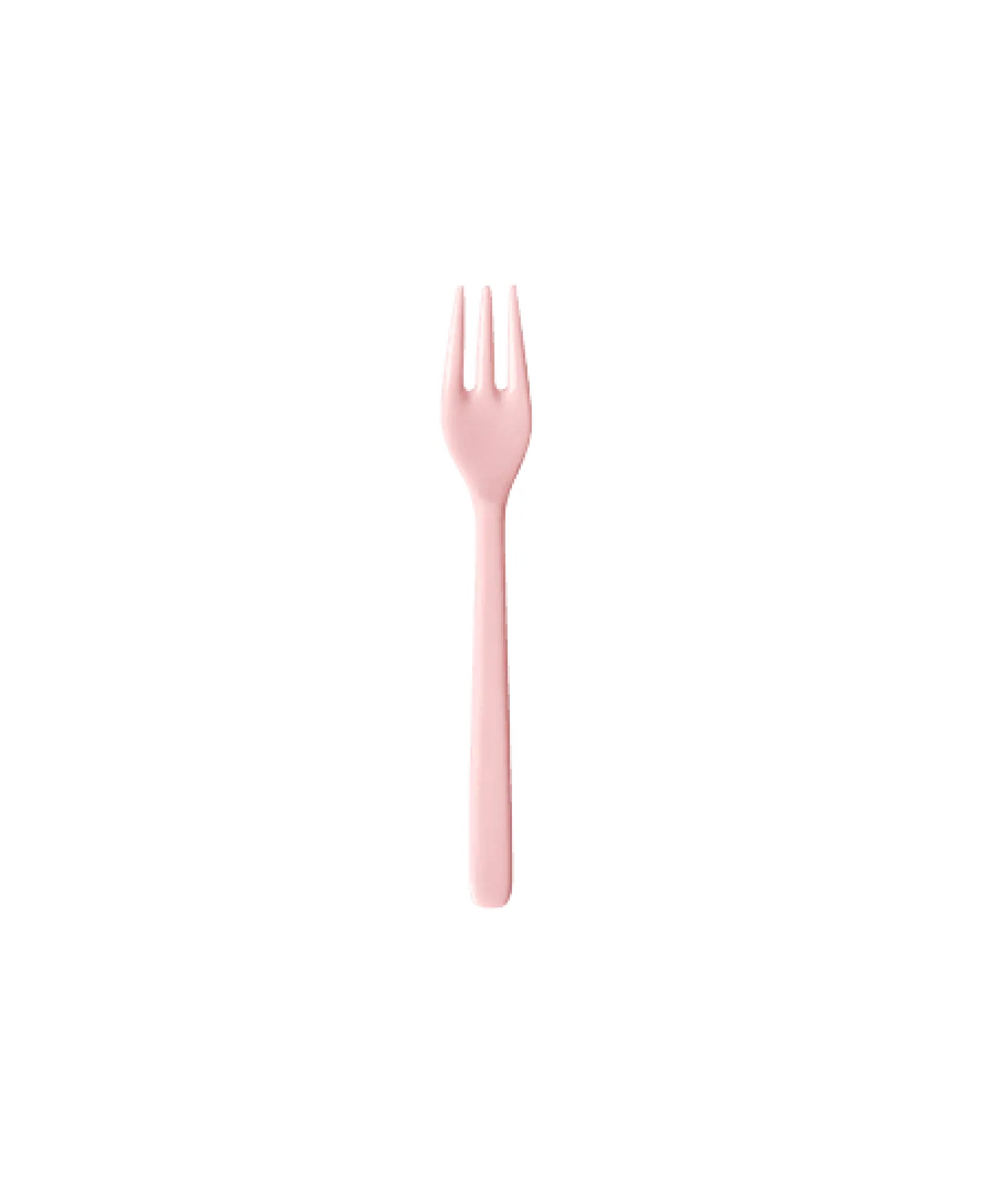 Melamine Cake Forks in Asst. Solid Colors - Set of 6