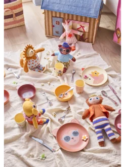 Melamine Kids Bowl in Mat Finish with Dog Print- 350 ml